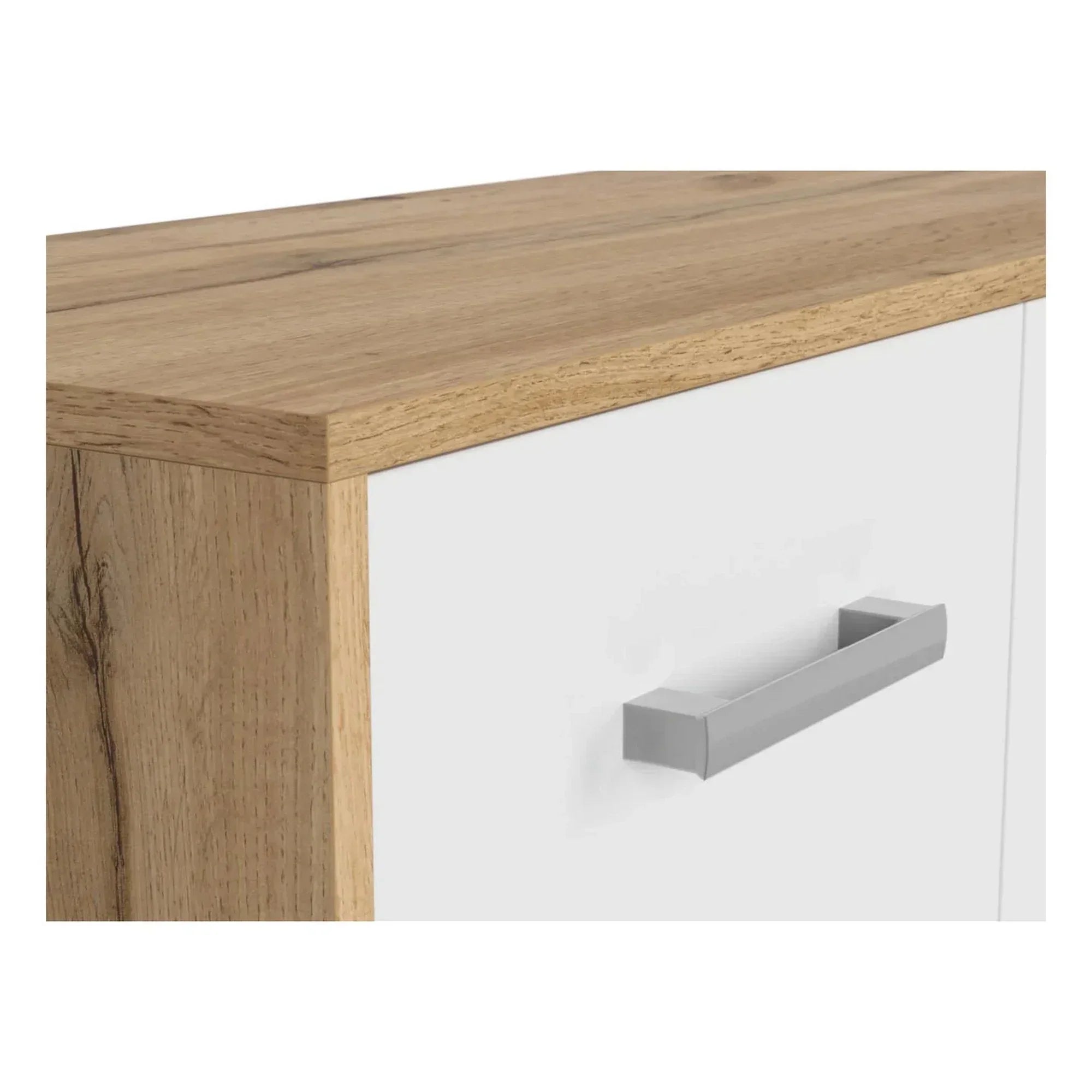 Comoda BERGEN OCN-29548, stejar wotan/alb