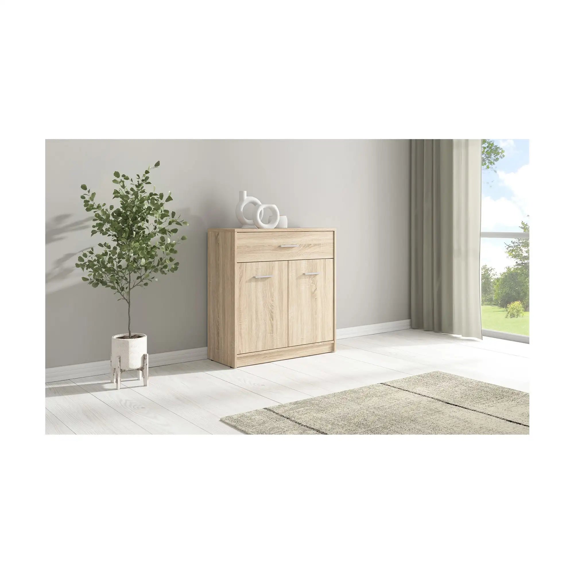 Comoda BERGEN OCN-29560, stejar sonoma