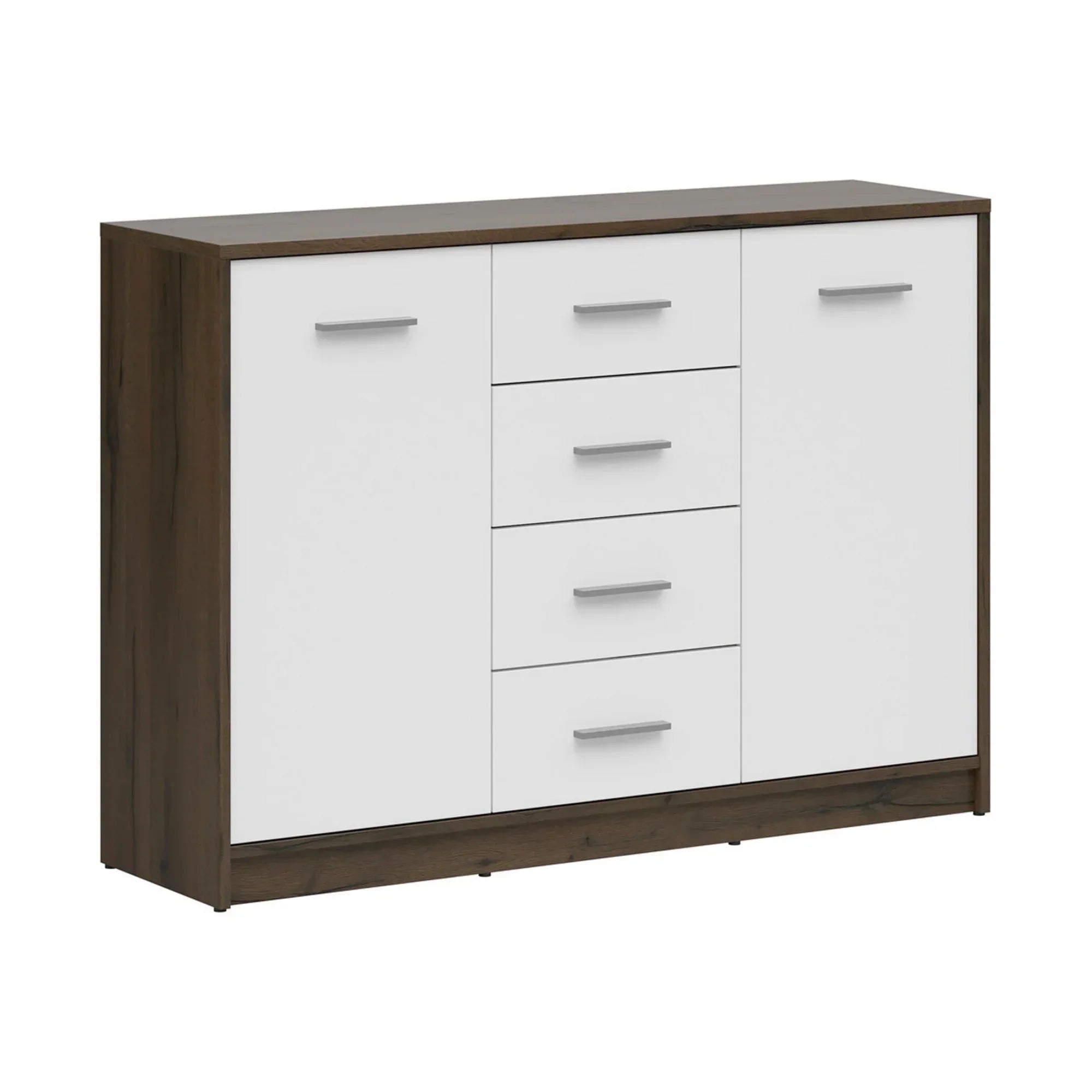 Comoda BERGEN OCN-29604, stejar nobil/alb