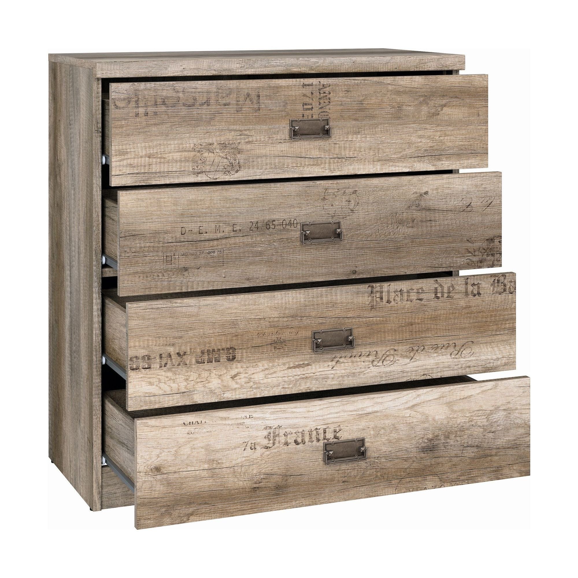 Comoda BERGEN OCN-29608, stejar