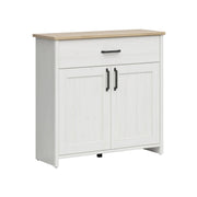 Comoda BERGEN OCN-29611, pin alb/stejar grandson