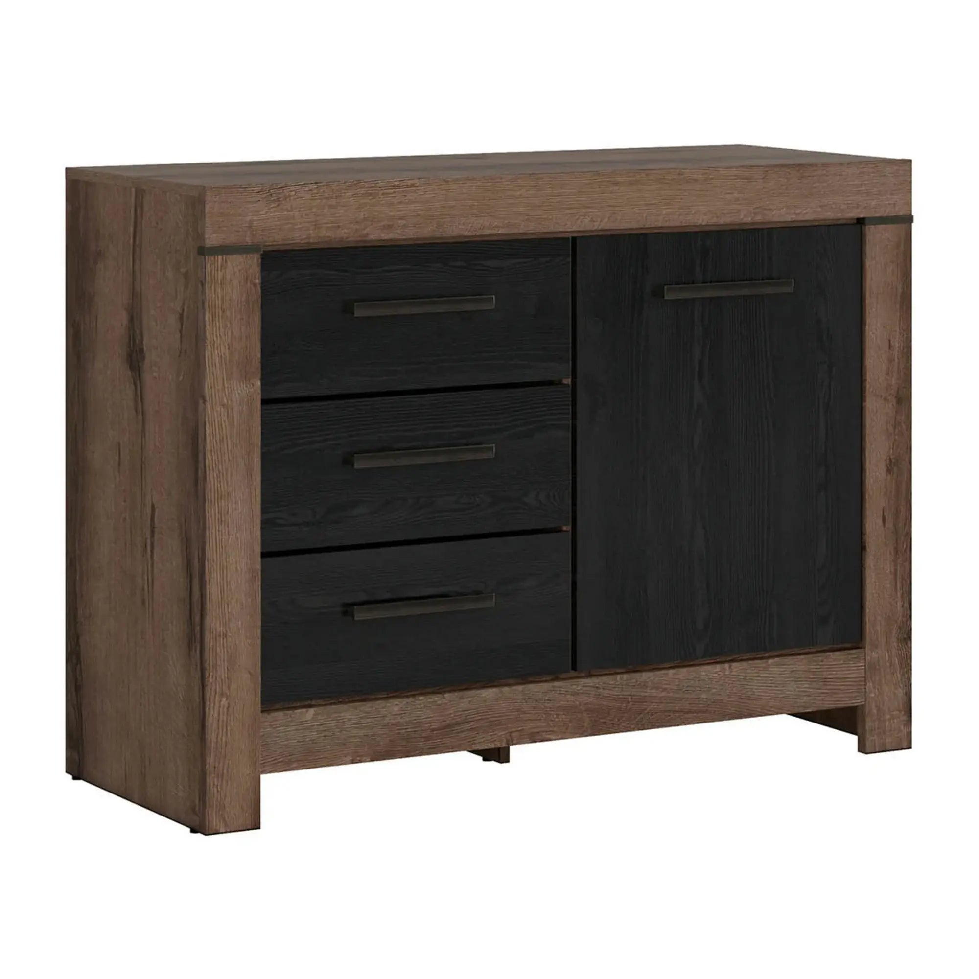 Comoda BERGEN OCN-29637, stejar/negru