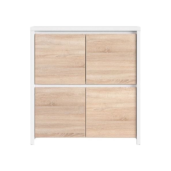 Comoda BERGEN OCN-29643, stejar sonoma/alb