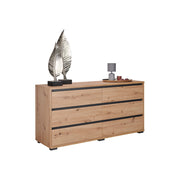 Comoda BERGEN OCN-29646, stejar artisan/gri antracit