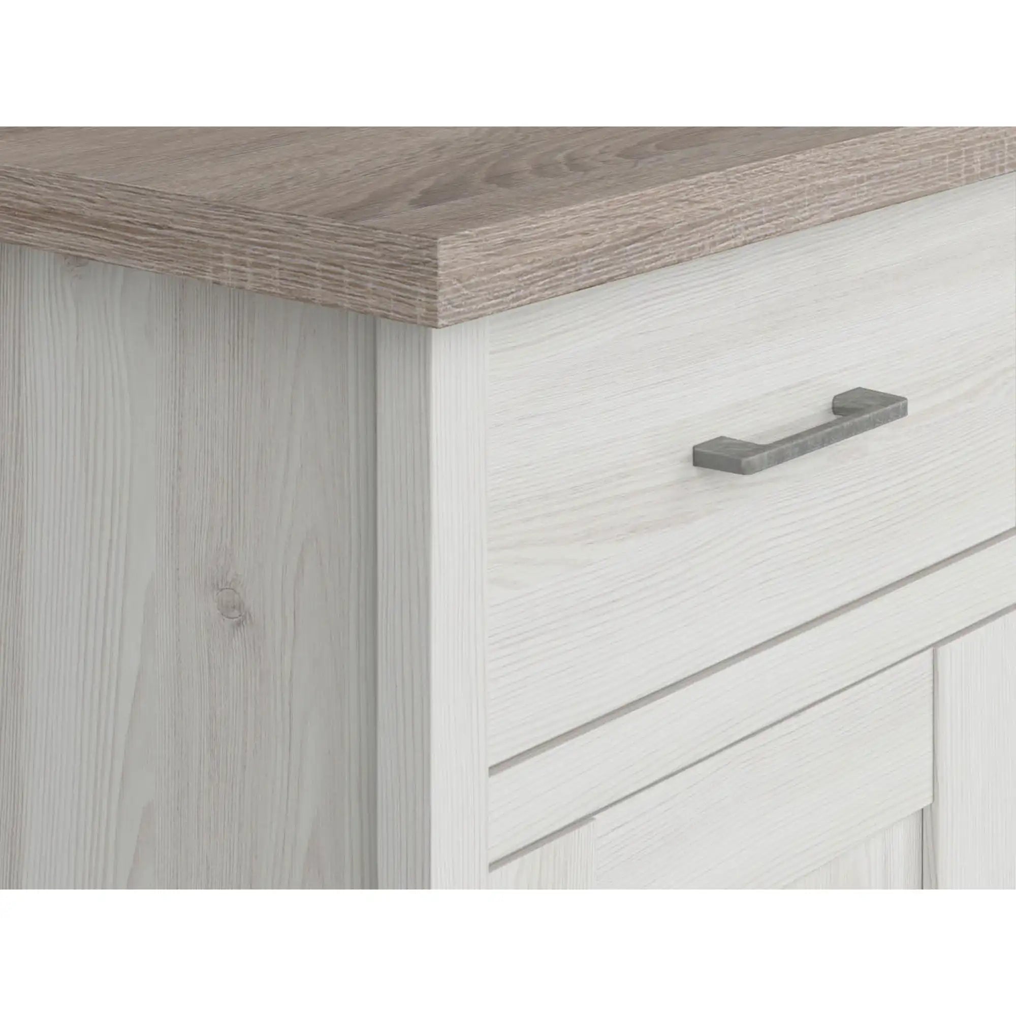 Comoda BERGEN OCN-29648, zada sibiu deschis/stejar sonoma