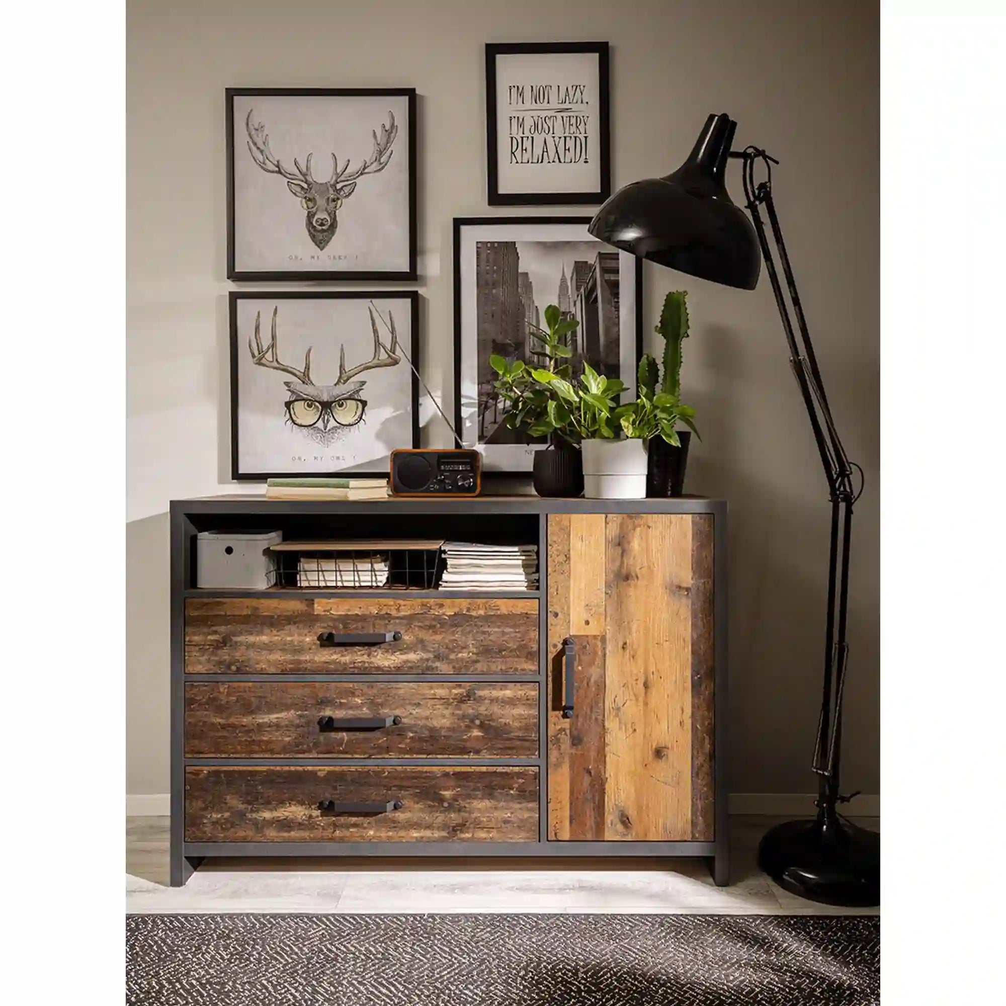 Comoda BERGEN OCN-29653, maro/gri grafit