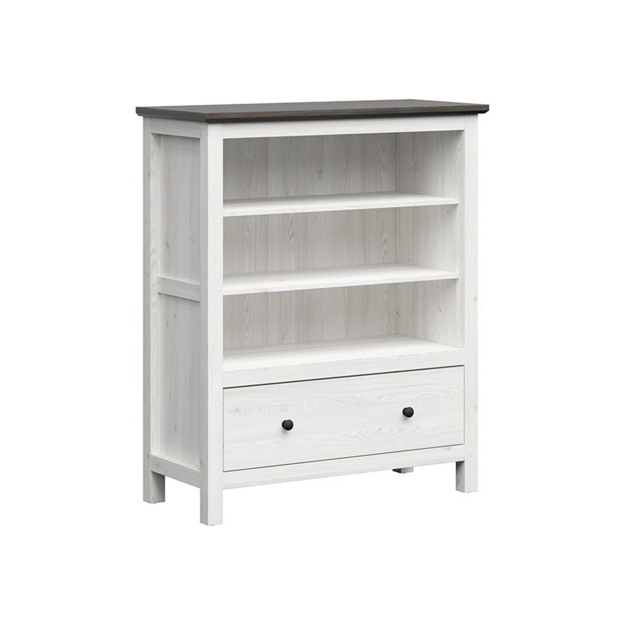 Comoda BERGEN OCN-29672, alb/pin larico