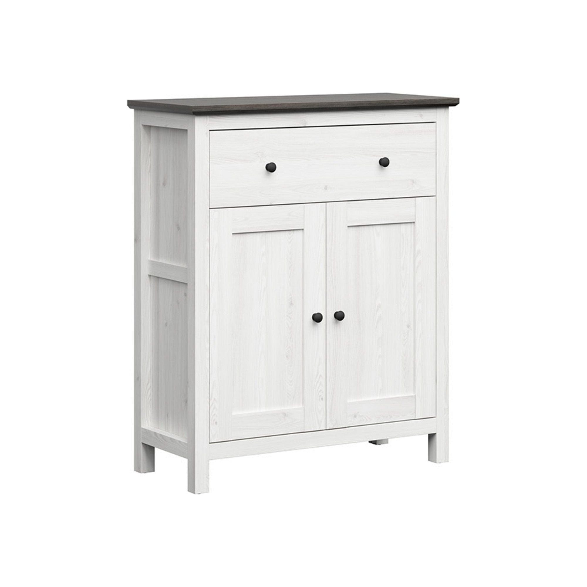 Comoda BERGEN OCN-29690, alb/pin larico