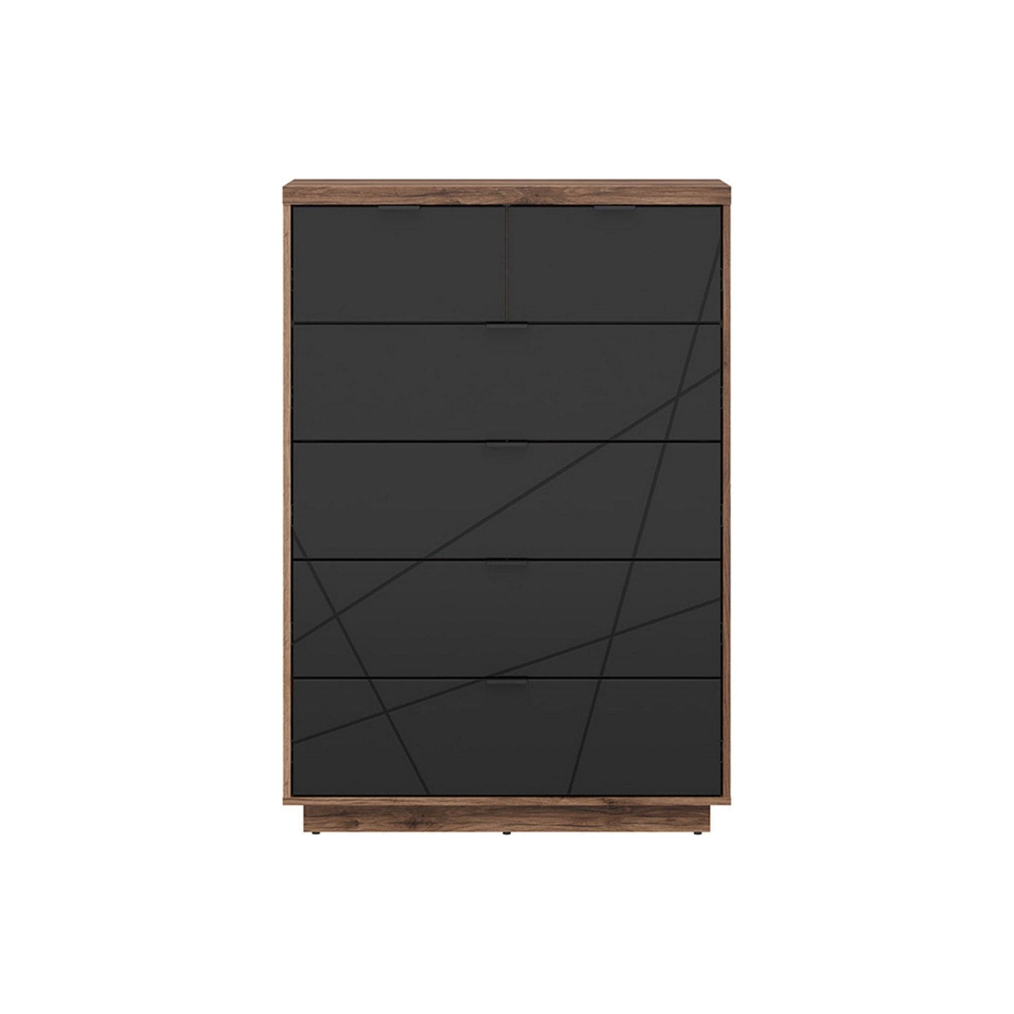 Comoda BERGEN OCN-29727, nuc/negru mat