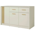 Comoda CANADA CD35, PAL laminat, casmir/auriu, 150×42×94 cm