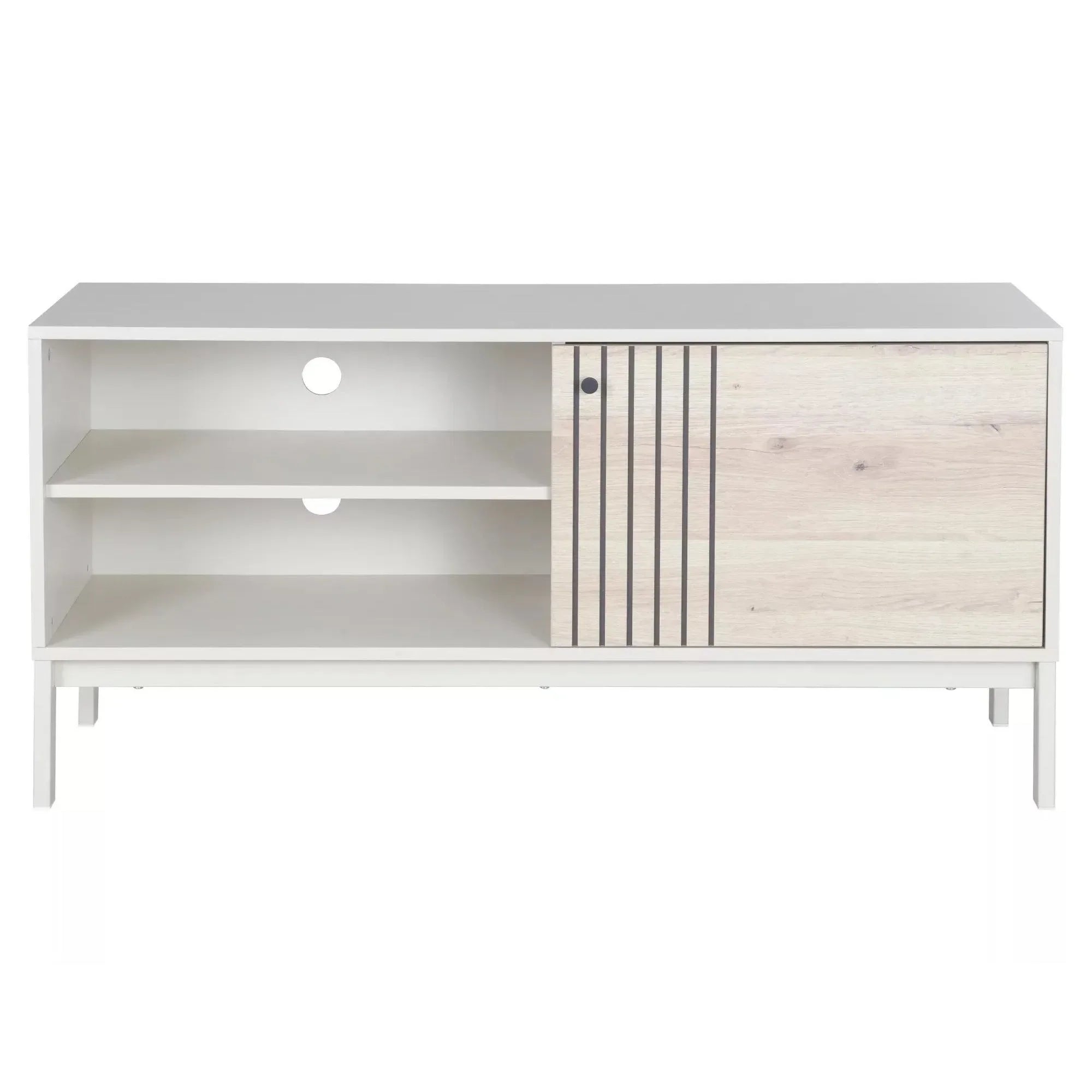 Comoda DETROIT OCN-39968, stejar alpin/alb