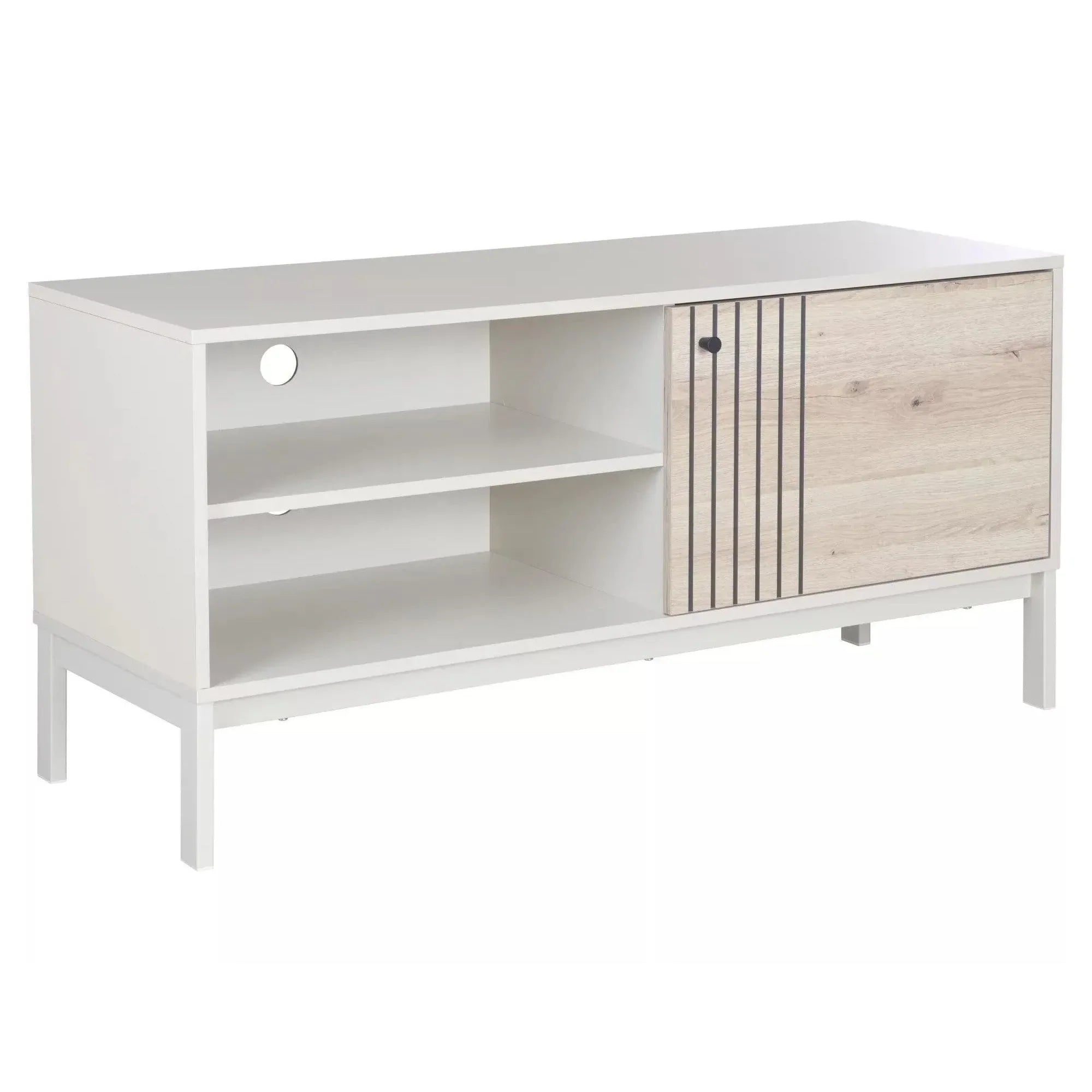 Comoda DETROIT OCN-39968, stejar alpin/alb