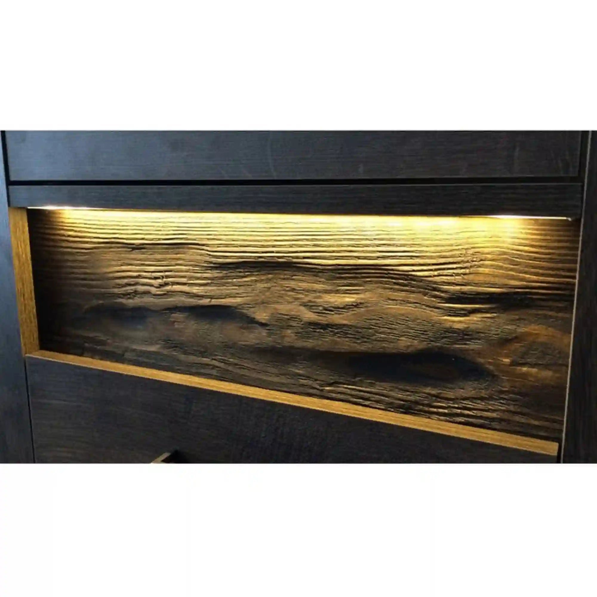 Comoda HOUSTON OCN-38048, frasin inchis