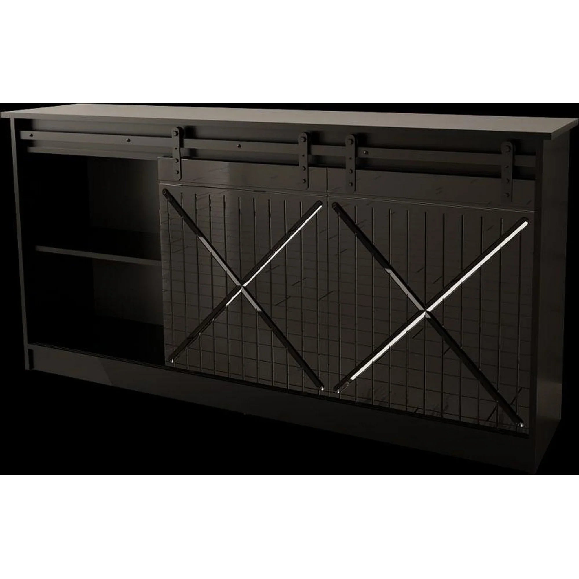 Comoda HOUSTON OCN-38104, negru