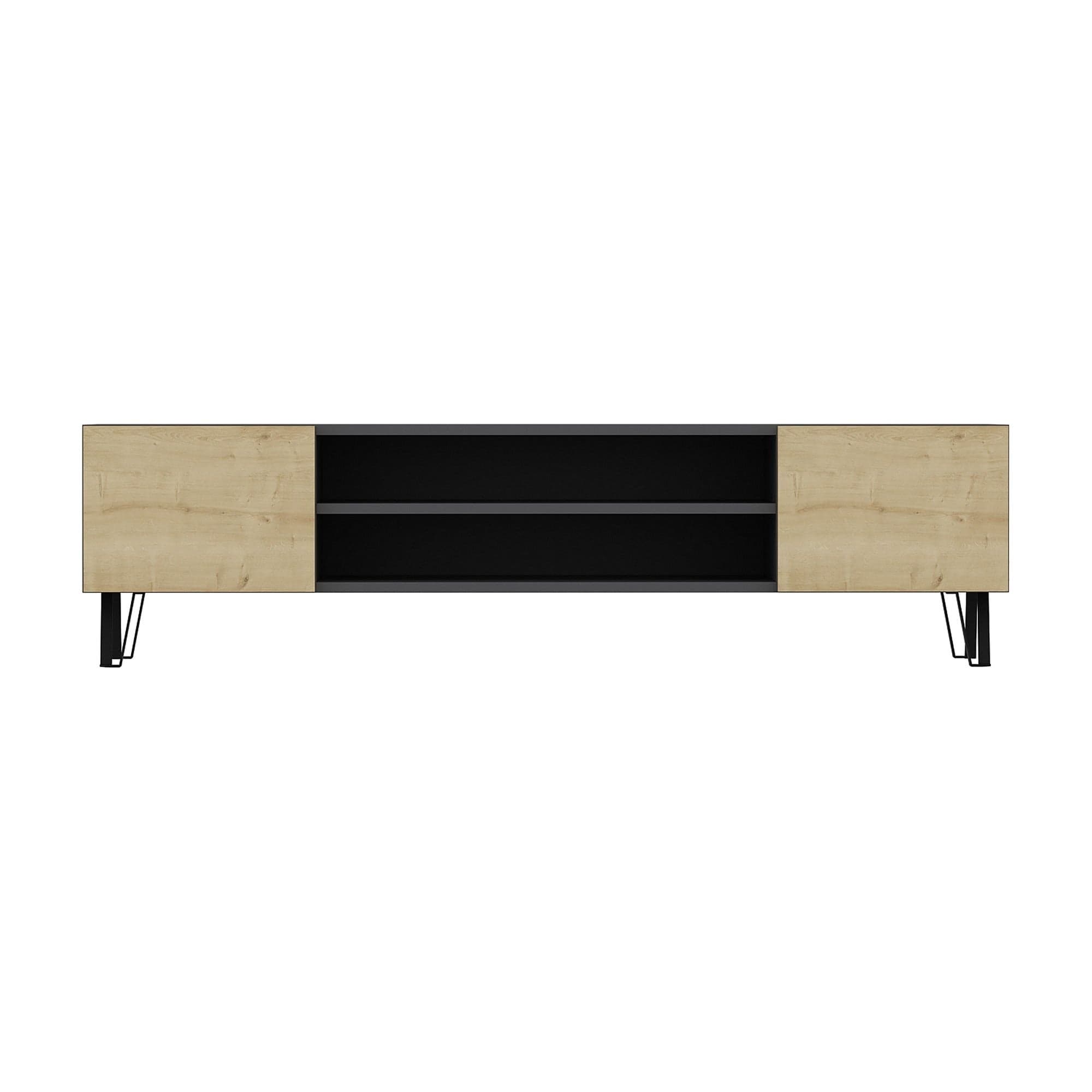 Comoda TV AMSTERDAM OCN-34162, gri/stejar