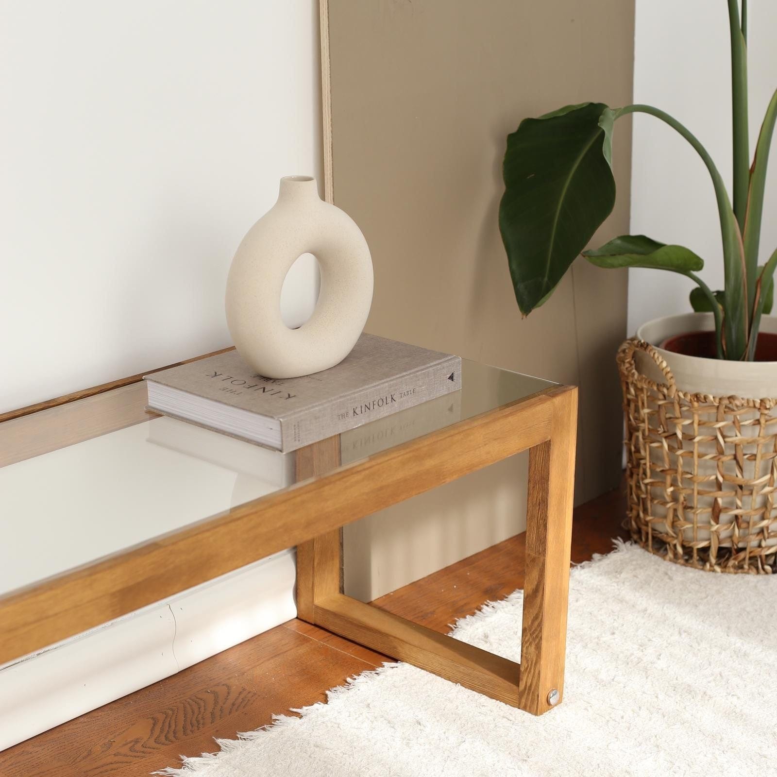 Comoda TV AMSTERDAM OCN-34255, pin/transparent