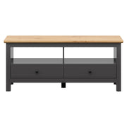 Comoda TV BERGEN OCN-29667, gri grafit/stejar artisan