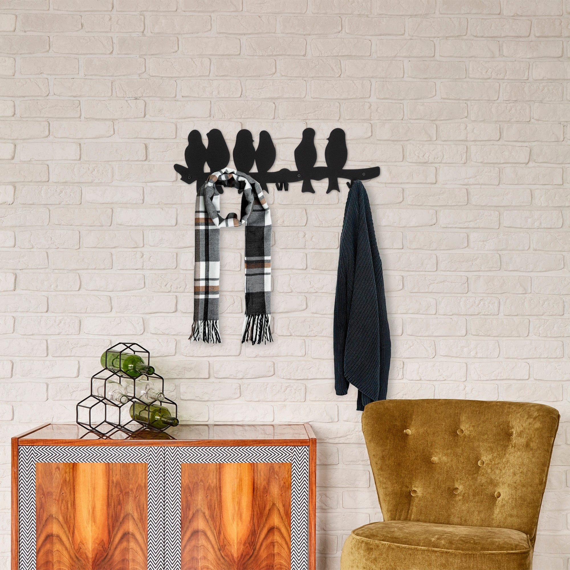 Cuier AMSTERDAM OCN-33095, negru