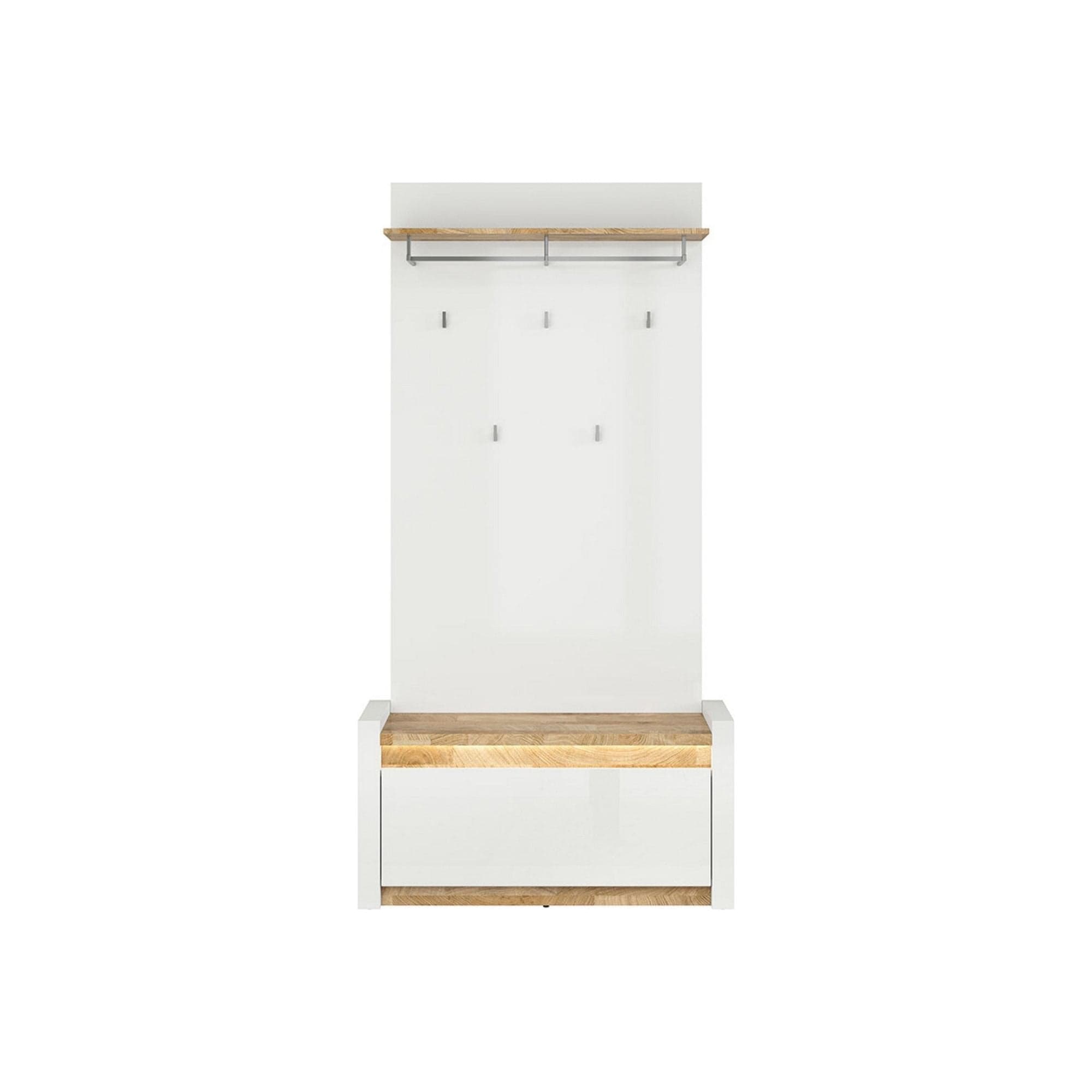 Cuier BERGEN OCN-29481, alb/stejar