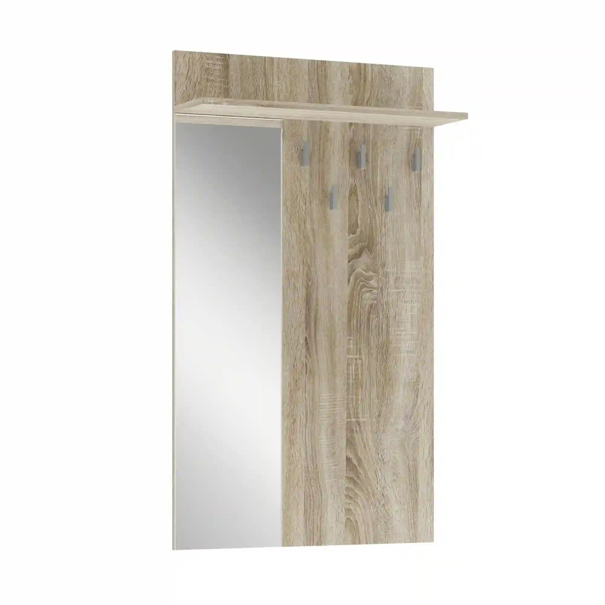 Cuier cu oglinda HOUSTON OCN-37938, stejar sonoma