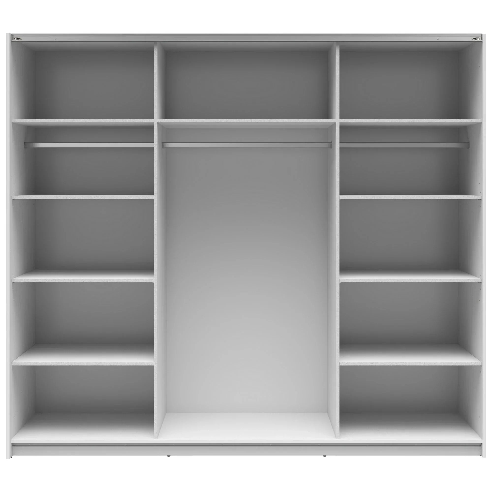 Dressing BERGEN OCN-29415, alb lucios/stejar sonoma