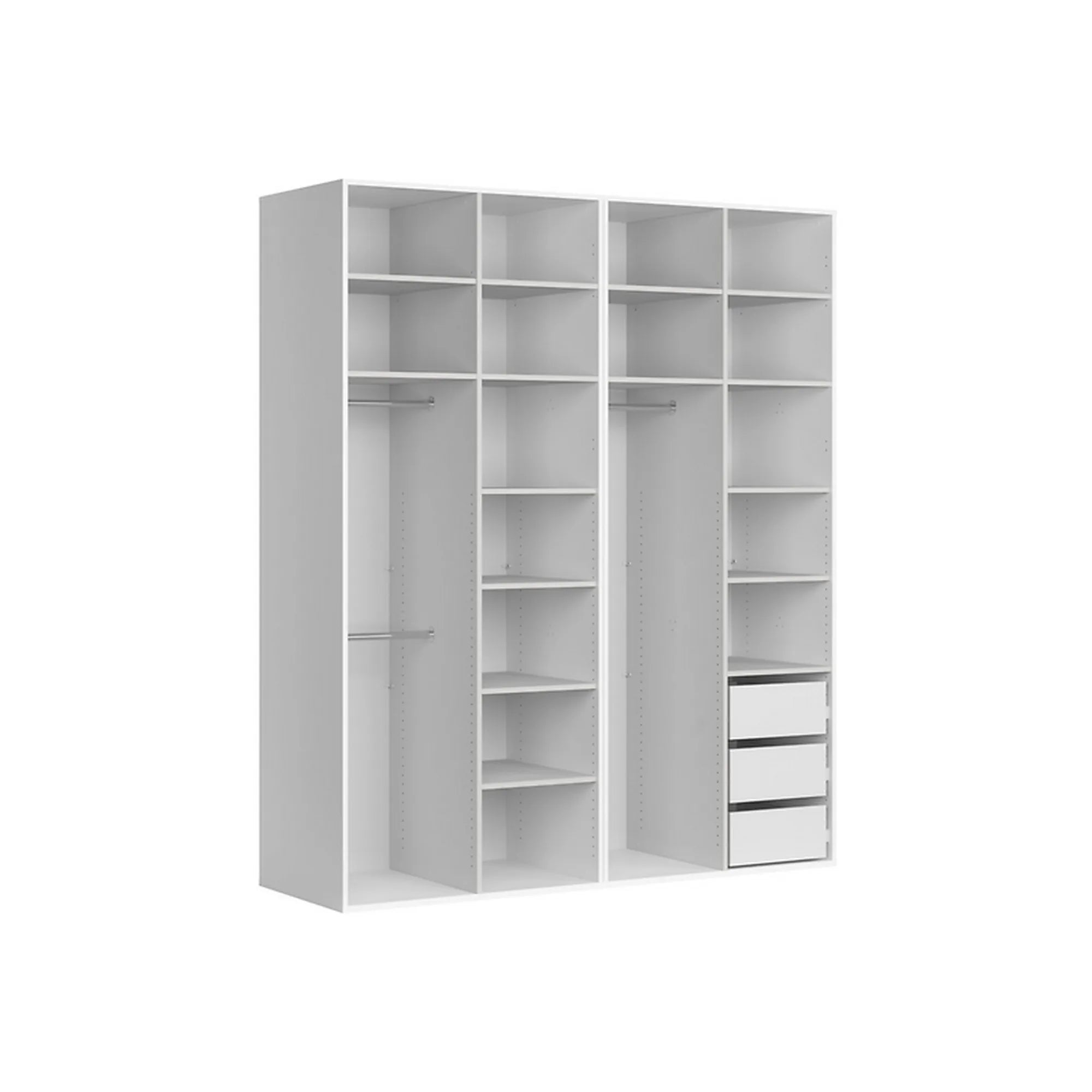 Dressing BERGEN OCN-29439, alb/stejar