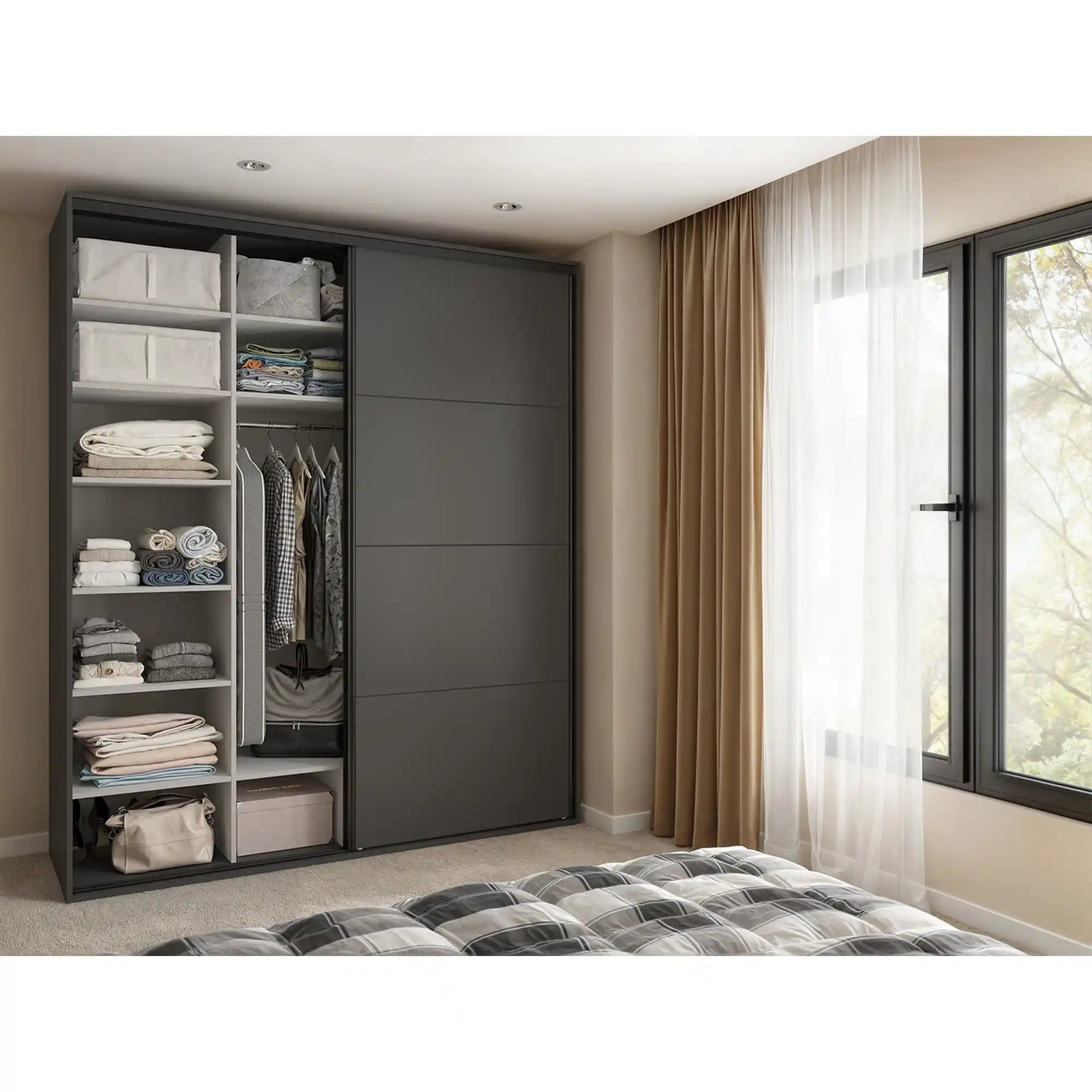 Dressing BERGEN OCN-29451, gri grafit