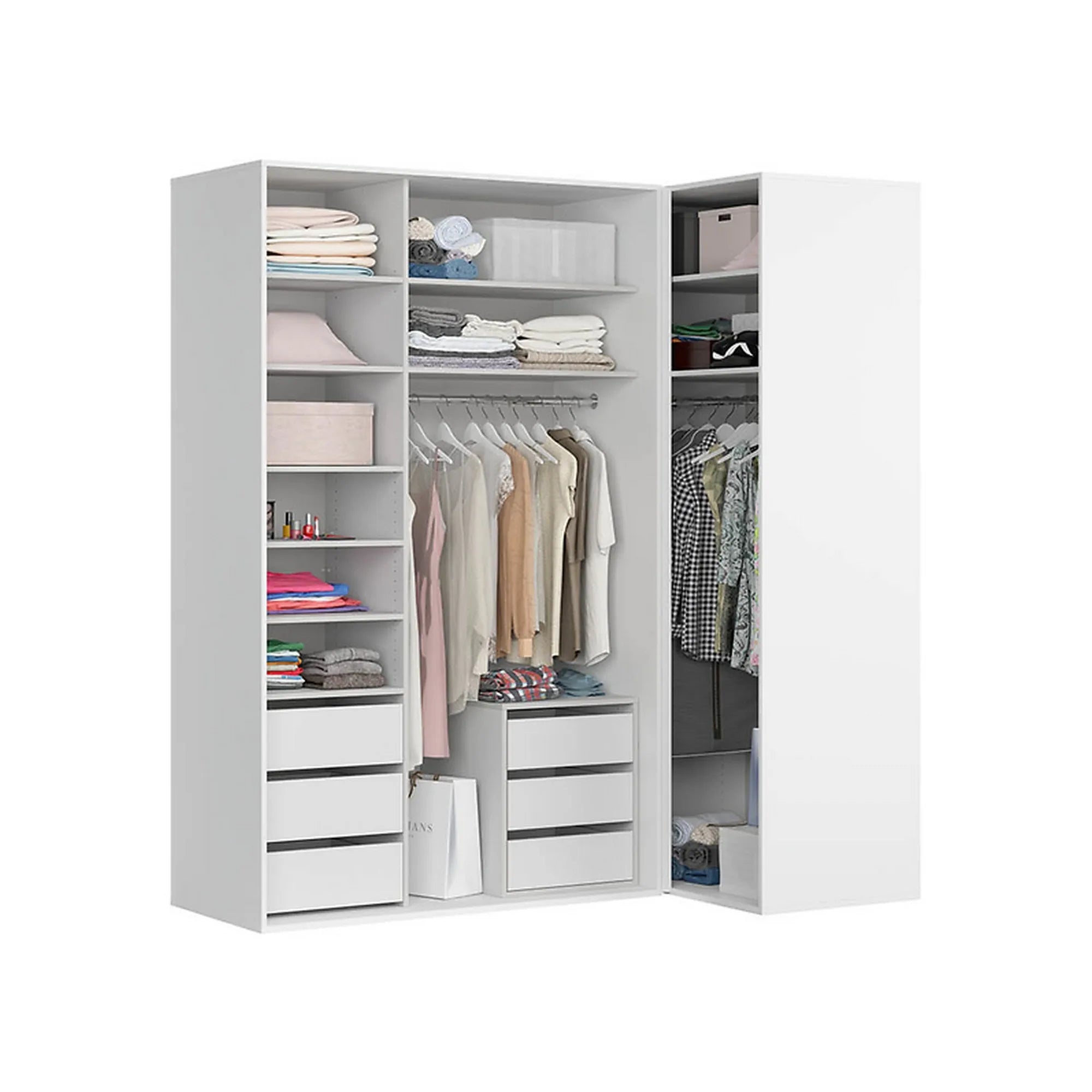 Dressing BERGEN OCN-29462, alb lucios