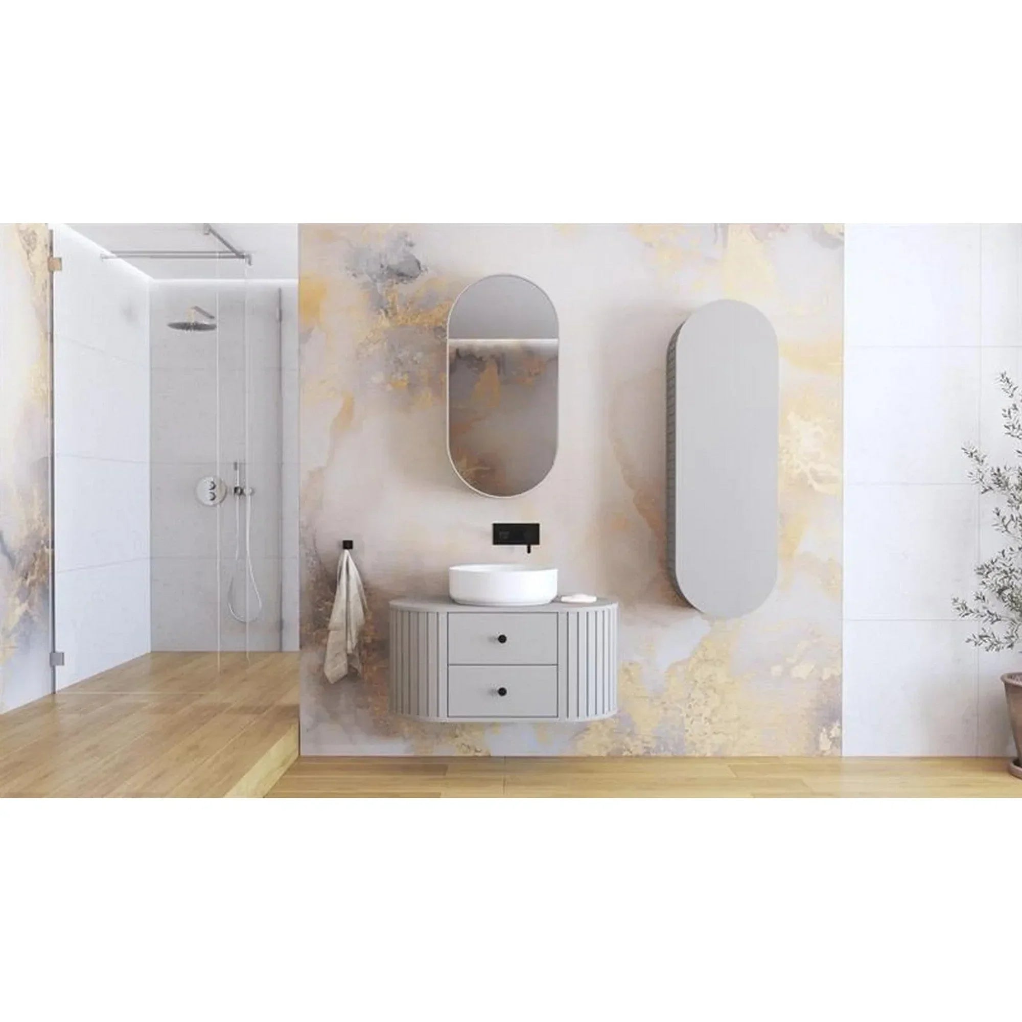 Dulap baie HOUSTON OCN-37844, casmir mat