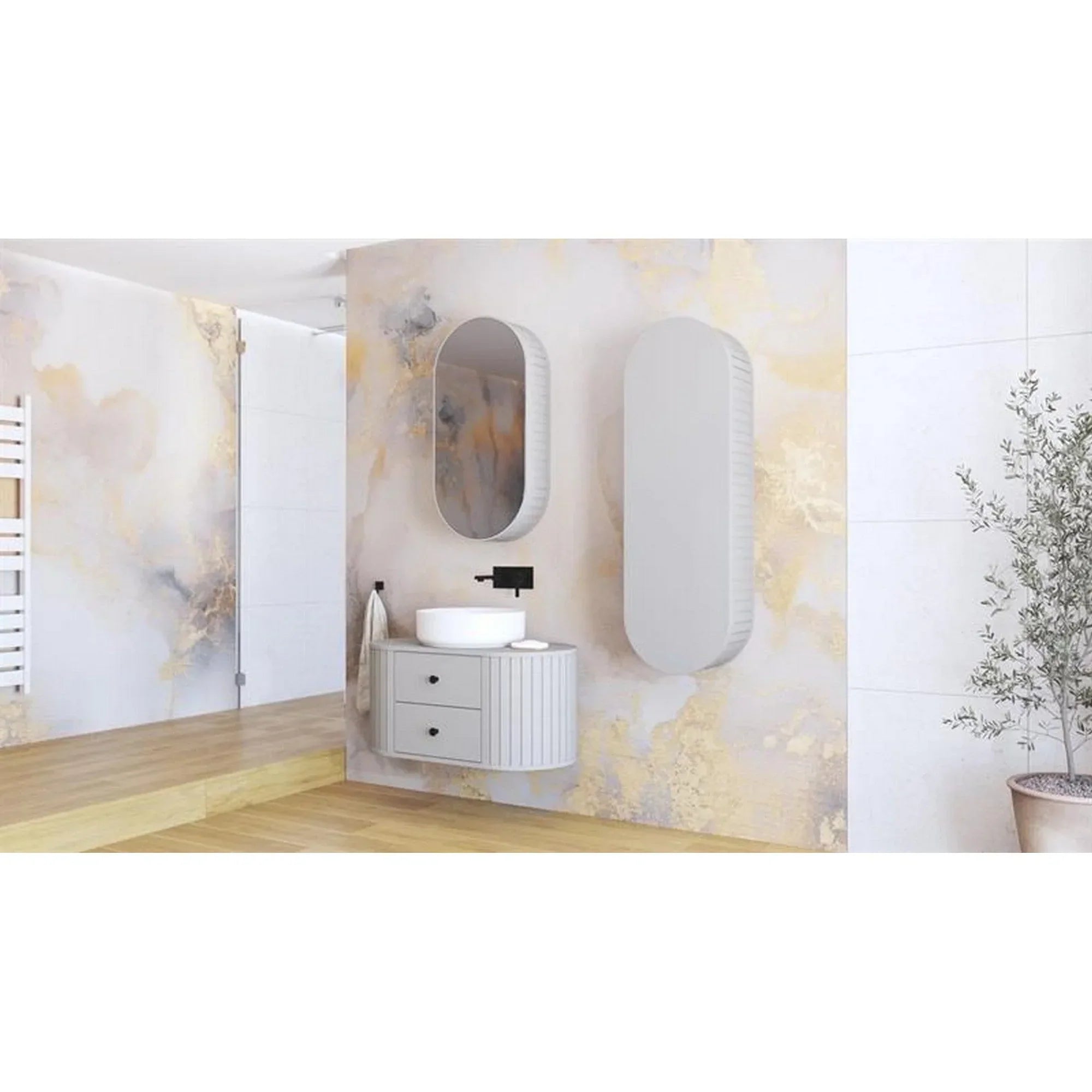 Dulap baie HOUSTON OCN-37849, casmir mat