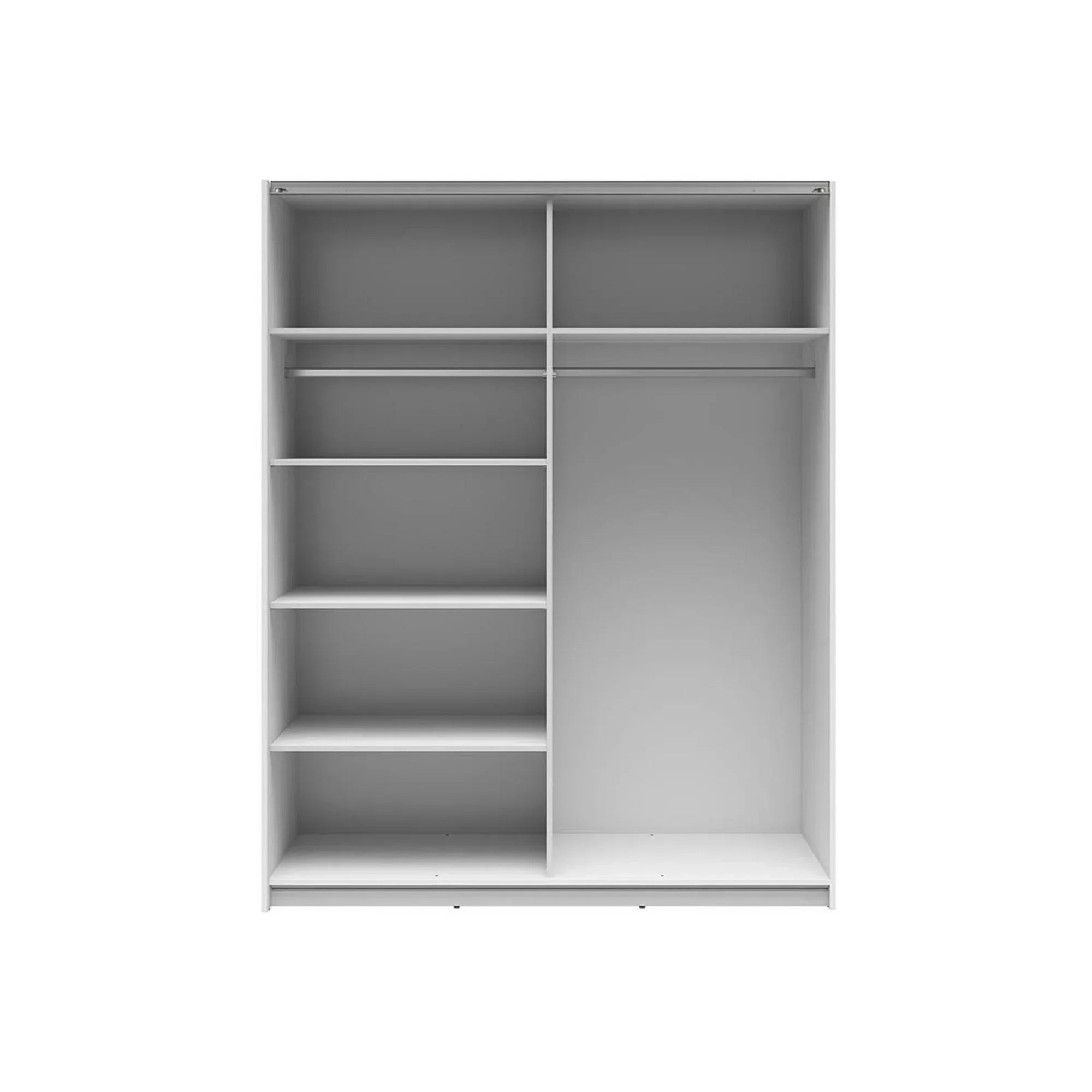 Dulap BERGEN OCN-29189, alb lucios