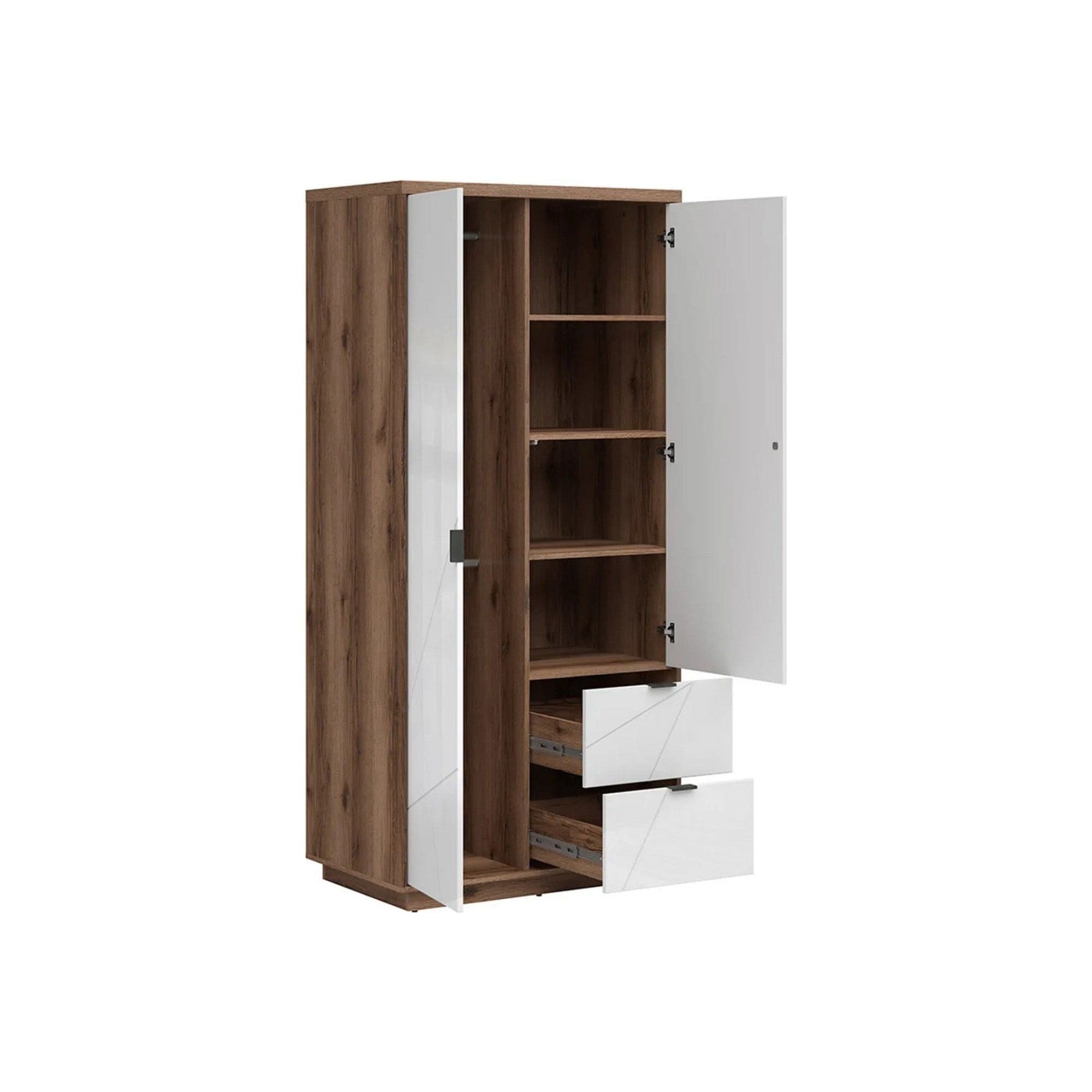 Dulap BERGEN OCN-29190, nuc/alb lucios