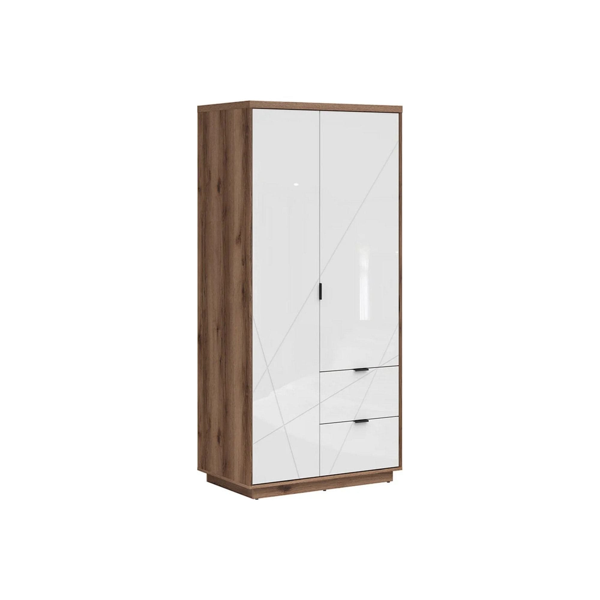 Dulap BERGEN OCN-29190, nuc/alb lucios