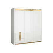 Dulap BERGEN OCN-29194, alb/stejar