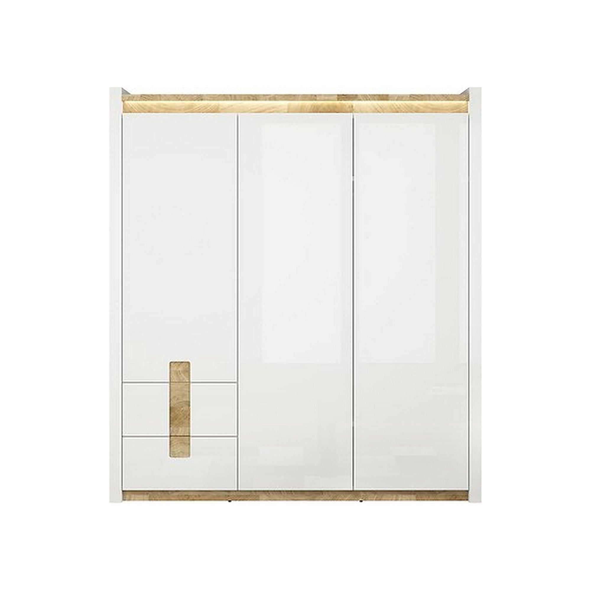 Dulap BERGEN OCN-29194, alb/stejar