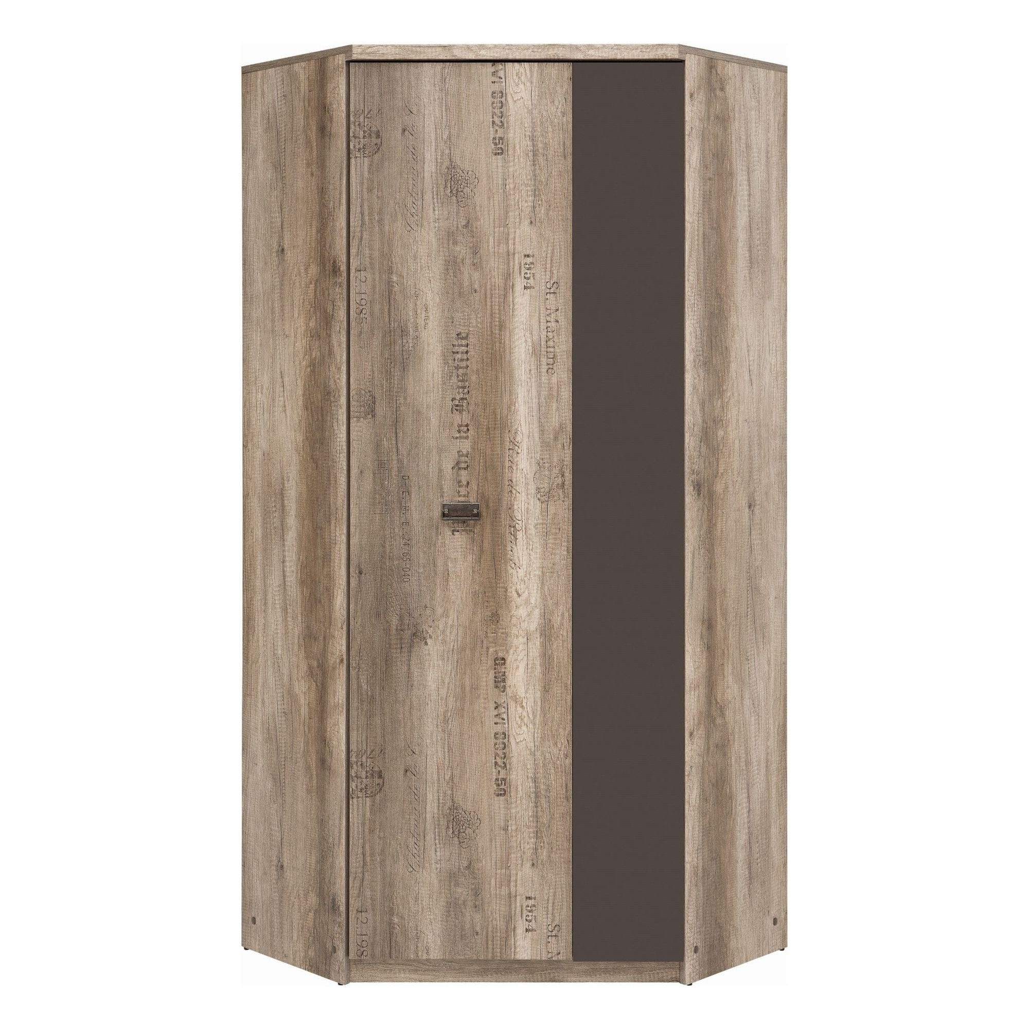 Dulap BERGEN OCN-29208, stejar canyon/gri tungsten