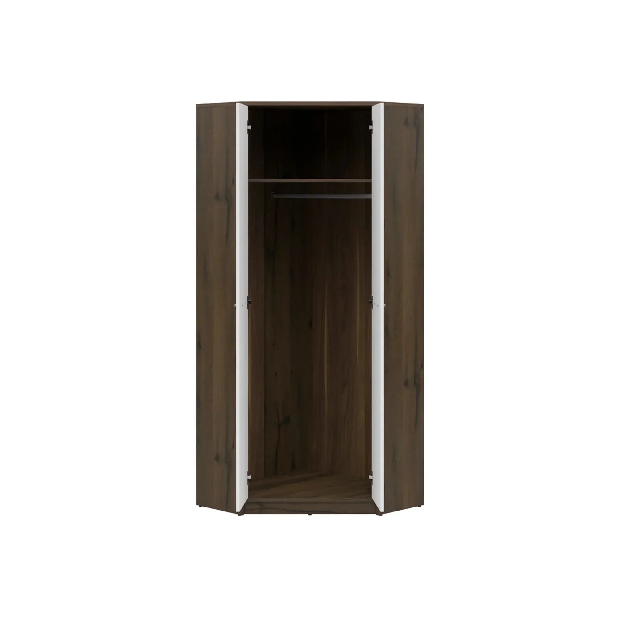 Dulap BERGEN OCN-29238, alb/stejar nobil