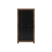 Dulap BERGEN OCN-29247, negru/stejar