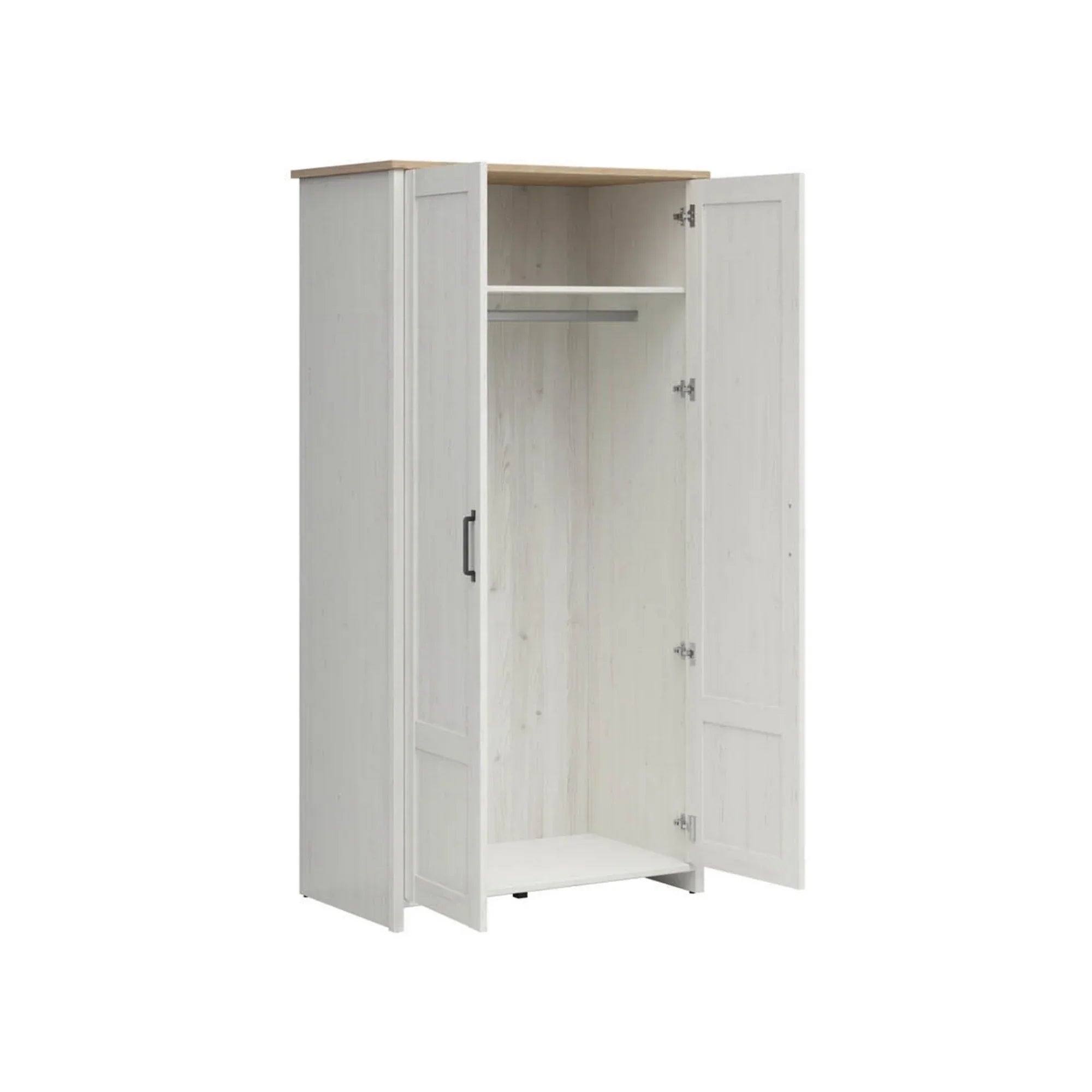 Dulap BERGEN OCN-29254, alb/stejar