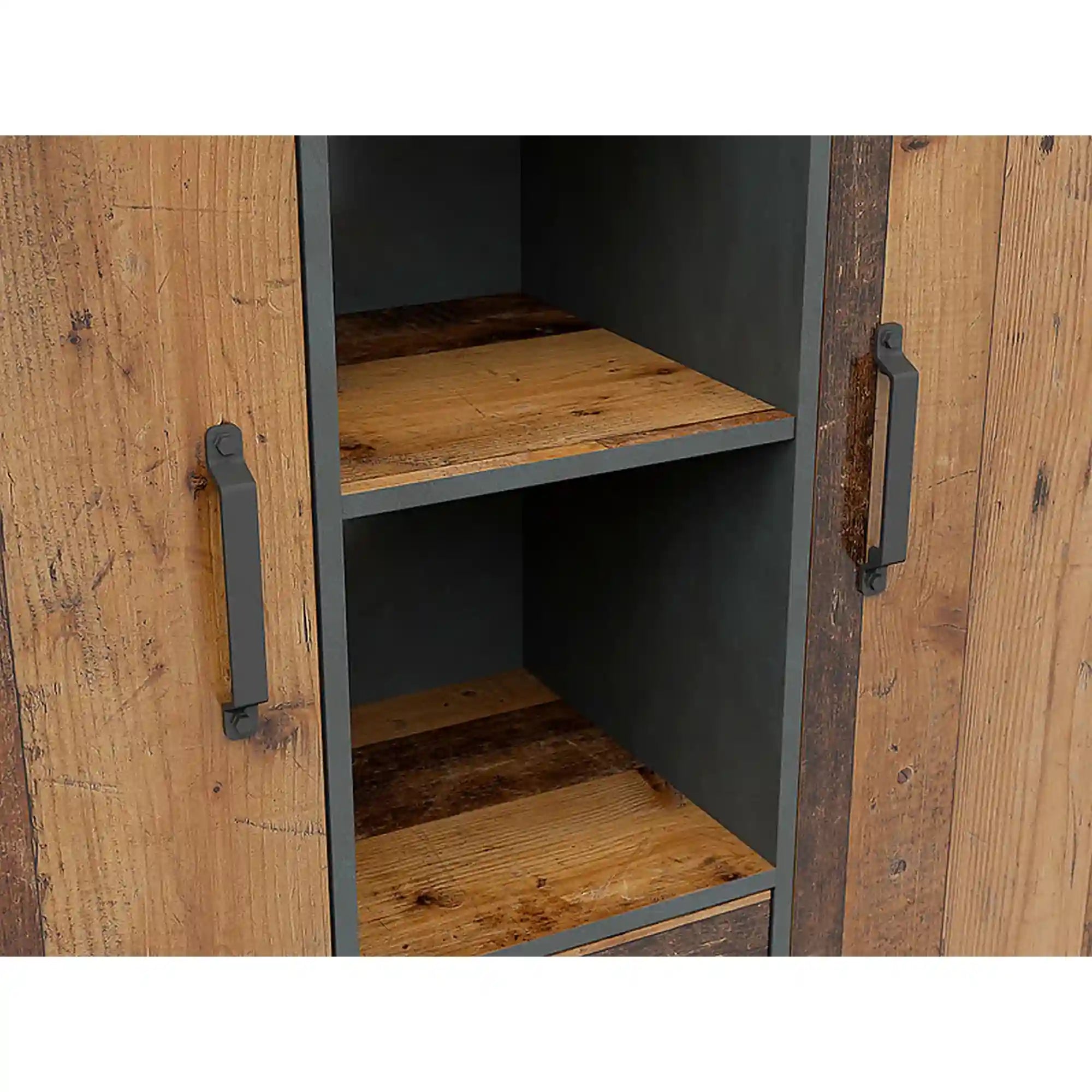 Dulap BERGEN OCN-29271, maro/gri grafit