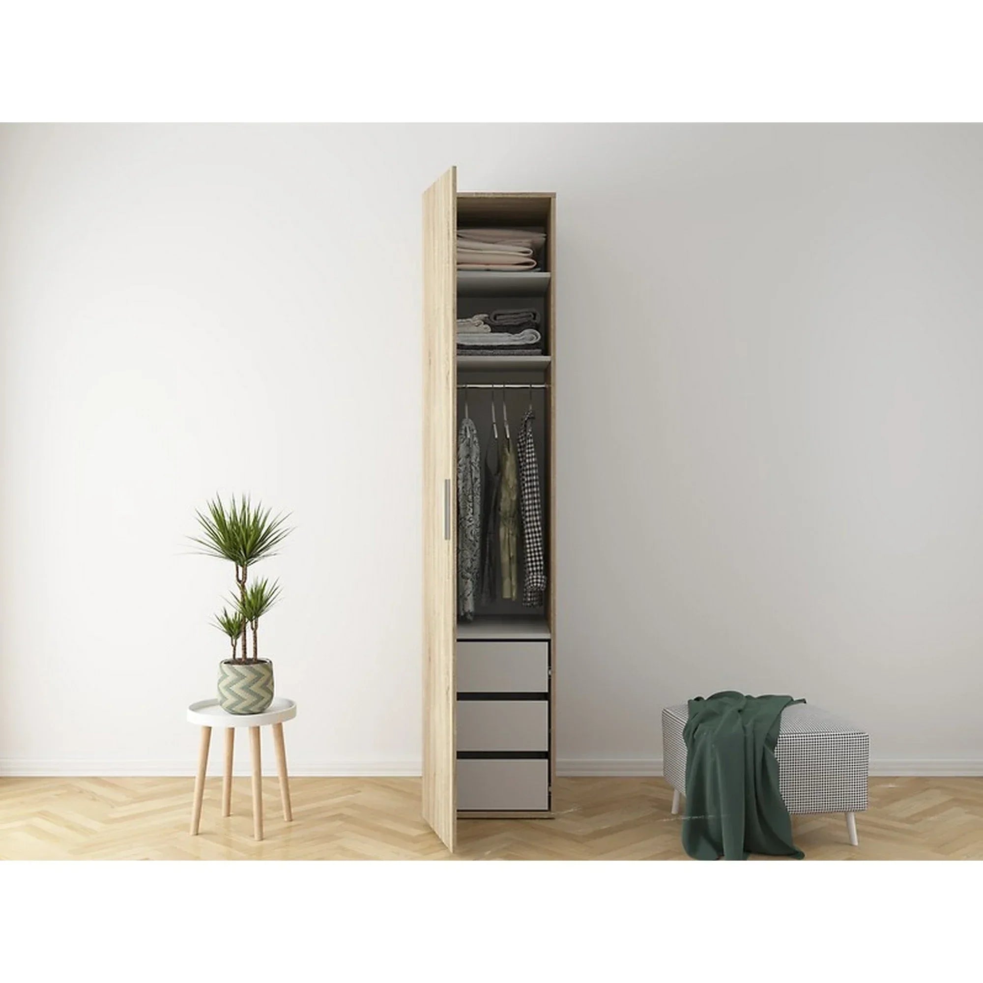 Dulap BERGEN OCN-29284, stejar sonoma