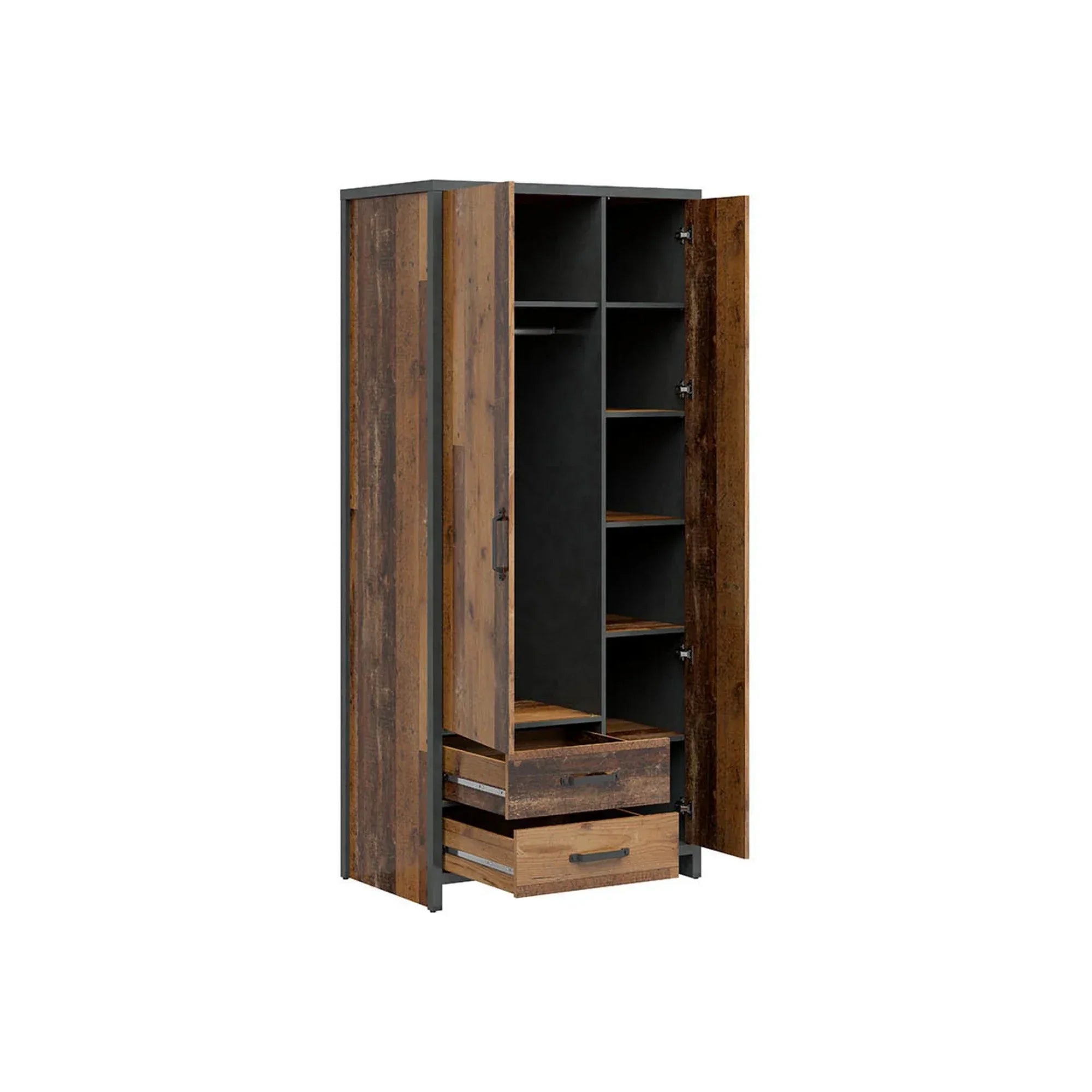 Dulap BERGEN OCN-29287, maro/gri grafit