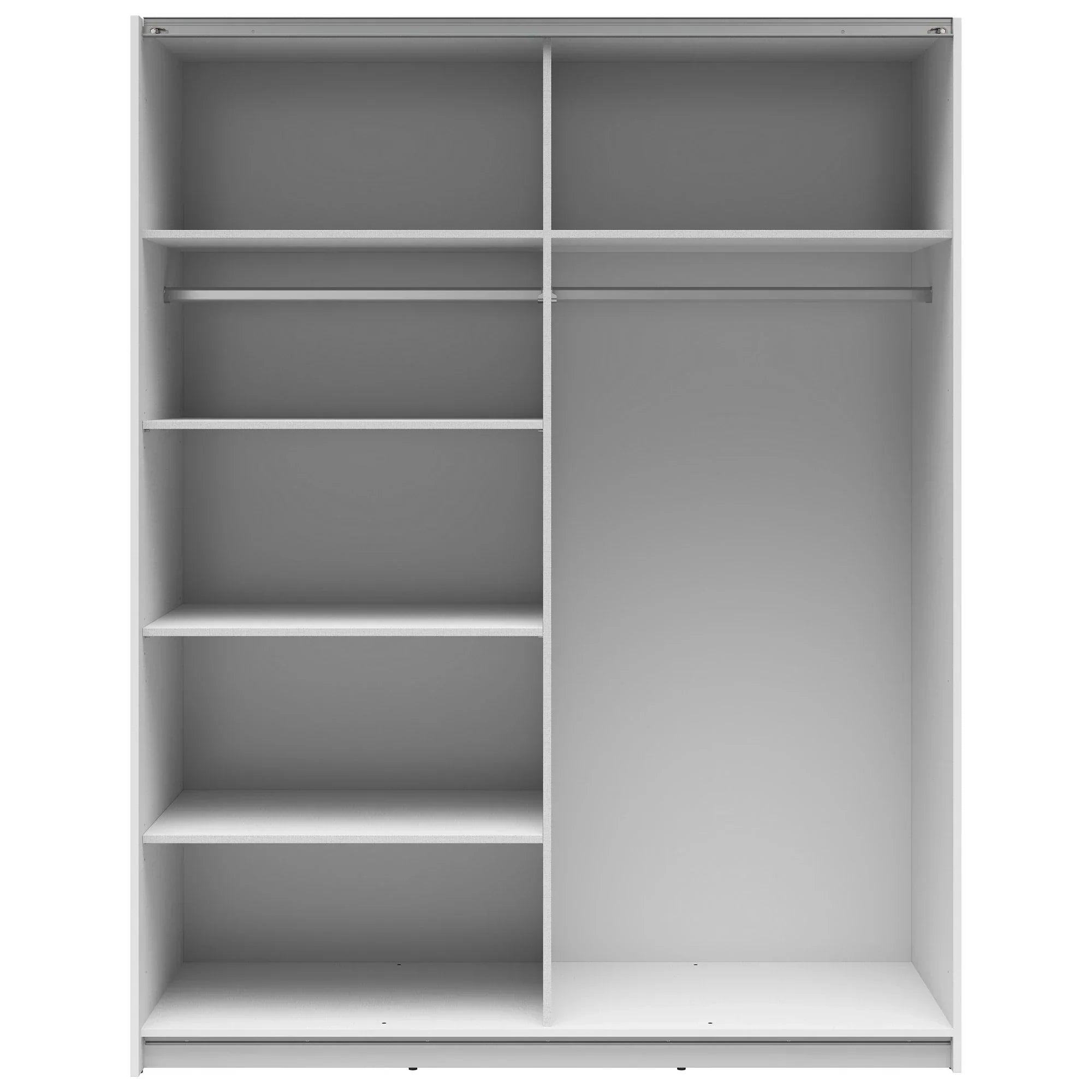 Dulap BERGEN OCN-29294, alb lucios/stejar wotan