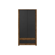 Dulap BERGEN OCN-29297, stejar/negru mat