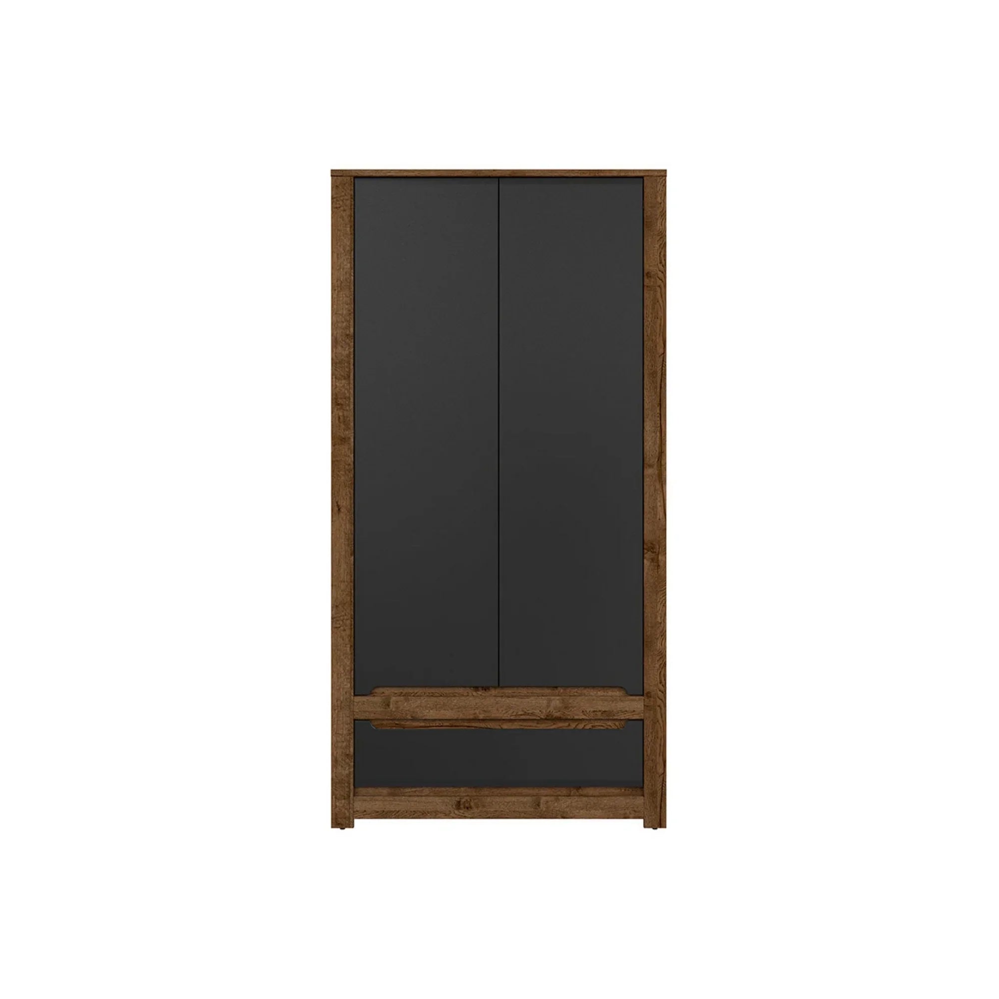 Dulap BERGEN OCN-29297, stejar/negru mat