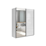 Dulap BERGEN OCN-29311, alb lucios