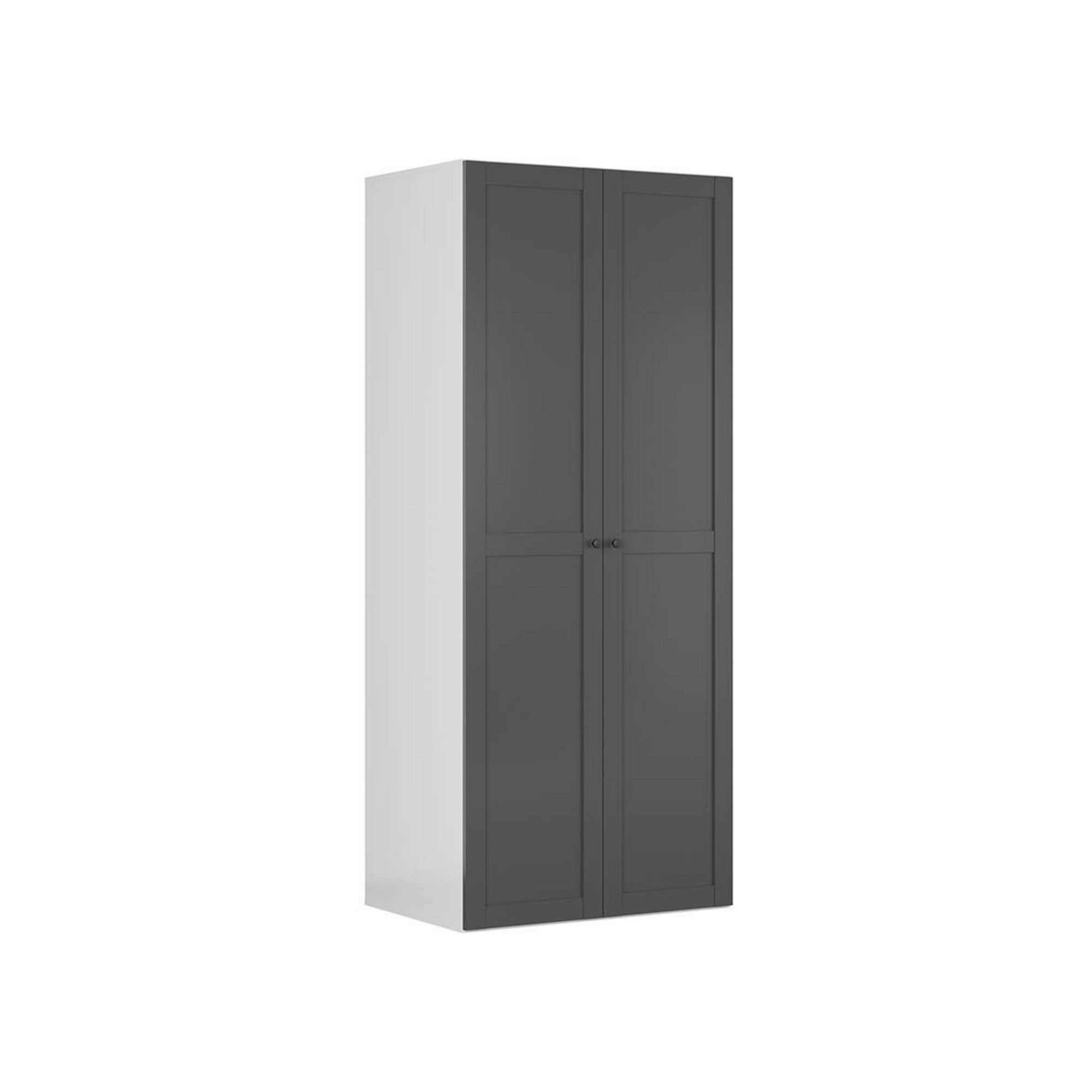 Dulap BERGEN OCN-29346, alb/gri grafit