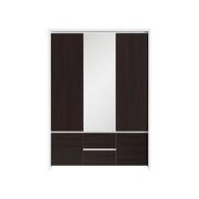 Dulap BERGEN OCN-29347, wenge/alb