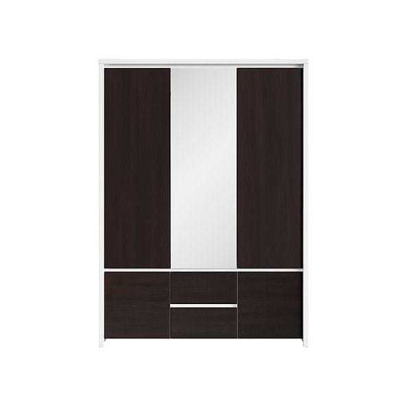 Dulap BERGEN OCN-29347, wenge/alb