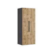 Dulap BERGEN OCN-29351, gri grafit/stejar wotan